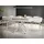 WFL GROUP Cavetta Weiß Marmor 120-200 x 80 x 27-76 cm