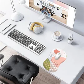 luxuskollektion Ergonomisches Mousepad mit Handauflage und Memory-Schaum