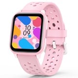 Butele Kinder Smart Watch Mädchen Jungen Smart Watch für Kinder Smart Watch Geschenke für 4-16 Jahre alt mit Schlafmodus 20 Sportmodi Schrittzähler Geburtstagsgeschenk für Jungen Mädchen (Rosa)