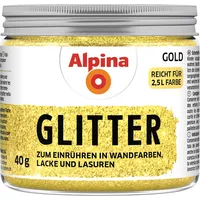 Alpina Glitter Zusatz gold 40 g