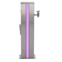 Ideal Multifunktionsstele mit Steckdose und LED Beleuchtung