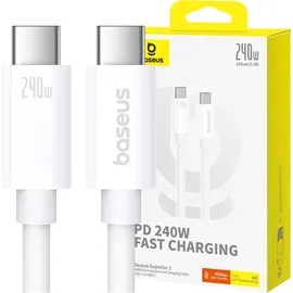 Baseus Superior 2 USB-C USB-C 240W, 1,8m weiß