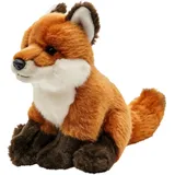 Uni-Toys - Rotfuchs, sitzend - 21 cm (Höhe) - Plüsch-Fuchs, - Plüschtier, Kuscheltier