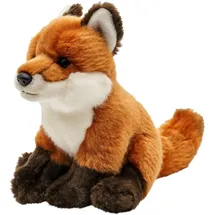 Uni-Toys - Rotfuchs, sitzend - 21 cm (Höhe) - Plüsch-Fuchs, - Plüschtier, Kuscheltier
