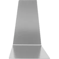 Alco Buchstütze Metall 125x140x145 mm Grau 2 St.