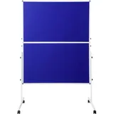 SpeaKa Professional Moderationstafel 125 x 185 cm Blau