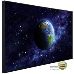 papermoon Infrarotheizung »EcoHeat - Planet Erde«, Matt-Effekt - bunt