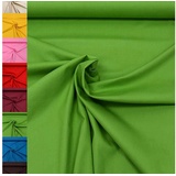 MAGAM-Stoffe Stoff "Sophie", Baumwollstoff uni 100% Baumwolle ÖKO-TEX Meterware ab 50cm grün