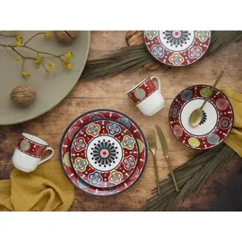 CreaTable Sumaya Kombiservice 16-tlg. bunt