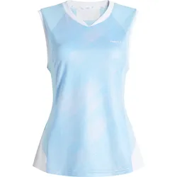 Badminton T-Shirt Damen 900 blau XS