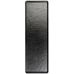 A.G.L. Auslagetablett, schwarz, Schieferdesign, starke Warenpräsentation, mit offiziellem Prüfsiegel, 600x200mm