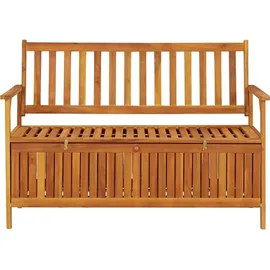 vidaXL Gartenbank 120 x 61 x 84 cm Braun