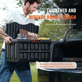 Vevor Klappbox 45 L 3-tlg. grau