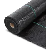 VOUNOT Unkrautvlies für Garten 1x50m, Gartenvlies Wasserdurchlässig 100g/m2 - Vounot