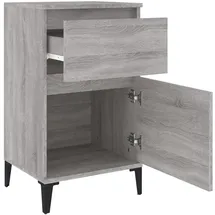vidaXL Nachtschrank Grau Sonoma 40 x 35 x 70 cm Grau