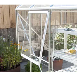 Vitavia Seitenfenster "V" für Vitavia Gewächshäuser-Alu-blank eloxiert-3 mm Sicherheitsglas