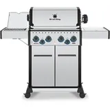 Broil King Baron S 490 IRX Gasgrill mit Infrarotbrenner, Heckbrenner & Pellet-Ready