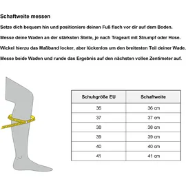 aniston shoes Stiefel mit slouchy Schaft mit Raffungen - NEUE KOLLEKTION, Gr. 38, schwarz, , 67838062-38