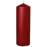 Papstar Stumpenkerze 7 x 20 cm 6 St. bordeaux