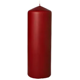 Papstar Stumpenkerze 7 x 20 cm 6 St. bordeaux