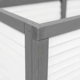 MuCoLa Auflagenbox 140 x 52 x 46 cm Grau