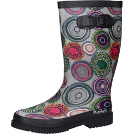 Saliha Bockstiegel Damen Regenstiefel Anja schwarz/multi Gr. 40 EU