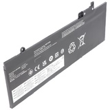 AccuCell Akku passend für Lenovo ThinkPad T480s, 01AV478, 01AV479, L17L3P71, 11,58V, 4600mAh
