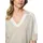 Marc Cain Zweifarbiger V-Pullover Beige S
