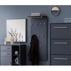 Tchibo - Garderobenpaneel »Kent« - 50x21x120,5cm - blau - Holz / Metall