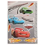 KOMAR Wandtattoo von Disney 50 x 70 cm Auto, Rennwagen, Lightning Mcqueen, Kinderzimmer 14050h bunt