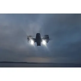 Roboterwerk MONA 500 Dual, für DJI FPV Drohnen Beleuchtungssystem, Schwarz