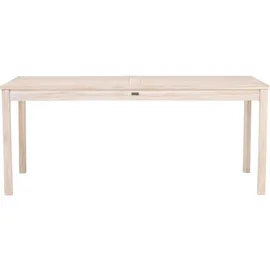 VCM Gartentisch 90 x 180 x 75 cm Braun
