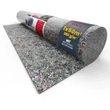 flesta® Abdeckvlies 1x50 m 280g, 50 m2 Malervlies in Profi Qualität Renoviervlies Abdeckung Schutzvlies Bodenschutz Bodenvlies Vlies Malerfilz Maler-Vlies saugfähig rutschfest grau-meliert