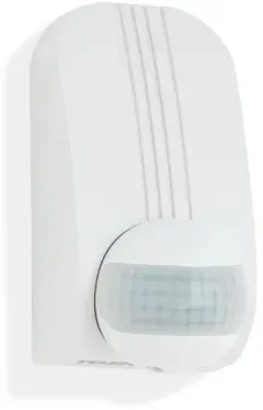 Telefunken Bewegungsmelder auch für Eckmontage weiß Reichweite 12m 180° IP44
