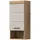 inn.furn Hängeschrank in Sand und Eiche 37 x 79 cm, Shawn