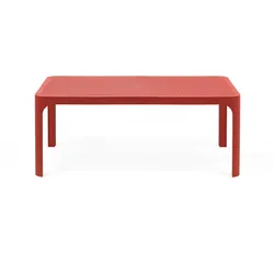 Nardi Net Table 100 Beistelltisch, korallenrot