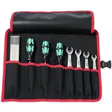 Parat Roll-Up Werkzeugtasche 8 Fächer schwarz/rot 410 x 330 mm