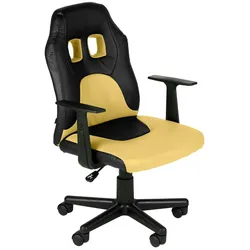 CLP Kinder Gaming Bürostuhl Fun schwarz/gelb
