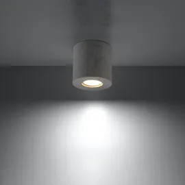 Sollux Orbis 1 GU10 rund grau