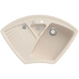 Villeroy & Boch Arena Eck Ivory + Excenterbetätigung + Lochbohrungen