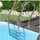 Gre Rundbecken Vanille 2 Set 400 x 119 cm inkl. Sandfilter