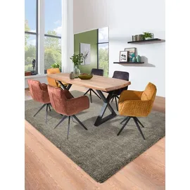 MCA Direkt Import Tiberias 200 x 77 x 100 cm braun