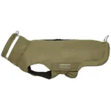 Wolters Hundemantel Outdoorjacke Modern Classic Mops & Co. olive Größe: 32 cm Rückenlänge: 32 cm / Brustumfang: 48 - 60 cm