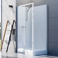 BADSANITAER Bare - Komplettdusche (120x80 cm)