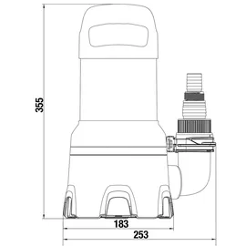 Gardena Schmutzwasser-Tauchpumpe 16.000 9042-61