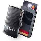 I-CLIP Original Mini Wallet mit Geldklammer - Slim Wallet - Leder Geldbörse