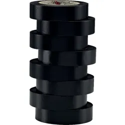 80m Bizline BIZ 350061 8 Isolierbänder schwarz 10 m Preis per Packung = 8 Stück ...