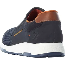 Rieker Slip-On Sneaker Herren Blau Weite E 43