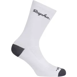 Rapha Logo Bikesocken-Weiss-L