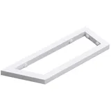 doporro - 43x2.5x15 Cm Rostfreie Edelstahl Wandkonsole Weiß Wandhalter Wh04 Träger Regalträger Regalhalter (1 Stück)